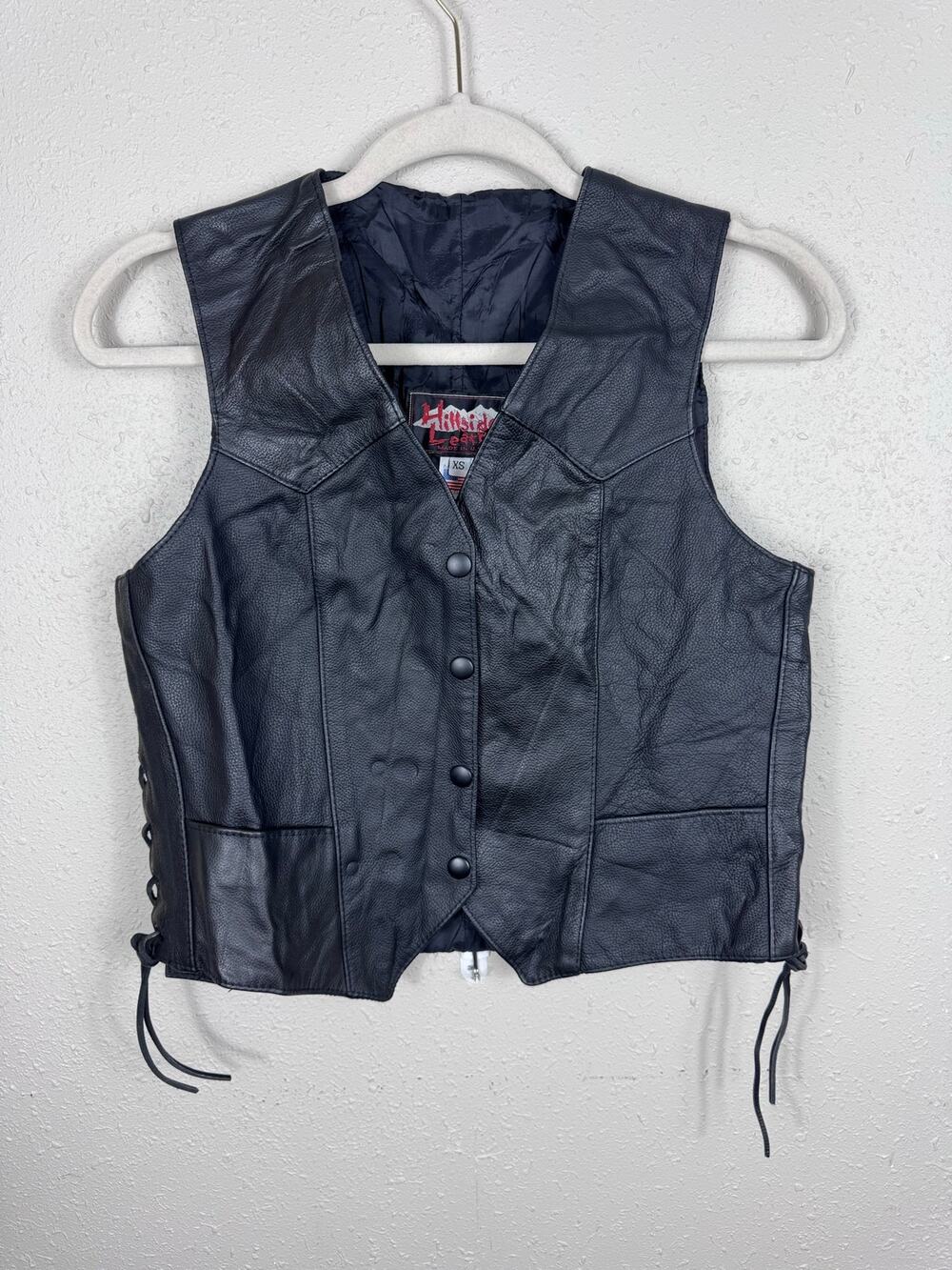 Vintage  Hillside Women’s size XS Leather Vest